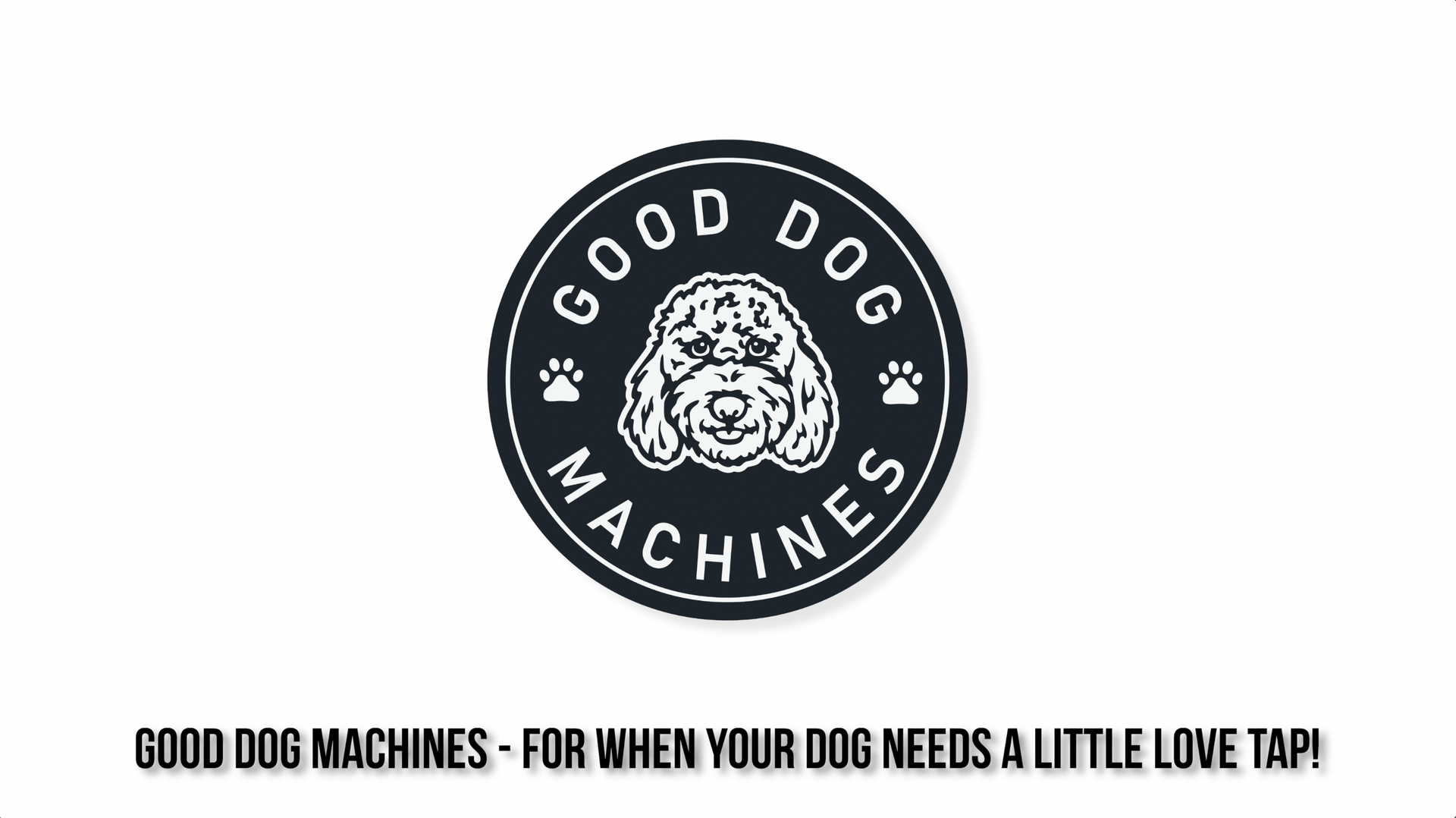 Load video: The Good Dog Machine is a dog training e-collar without the headache! We designed the training collar with simplicity in mind. There is only one button on the remote which simultaneously beeps and vibrates the receiver, we call this a love tap. There is no shock feature on the receiver, because who really wants to shock their dog?